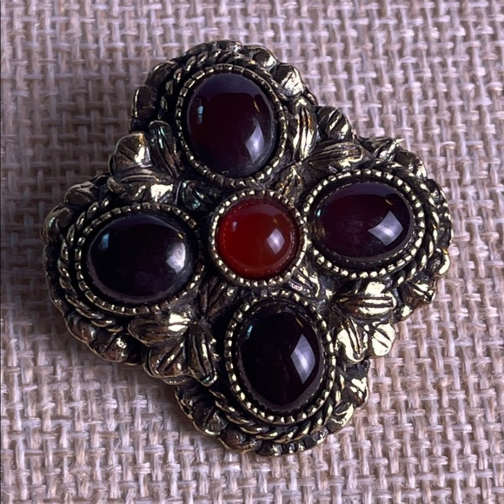 Vintage Miracle Jewelry Brooch